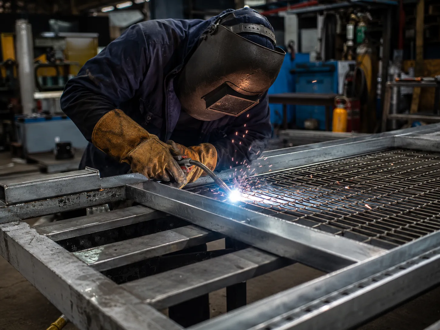 Floor Grates in Georgetown being fabricated and installed by The Grate Guys