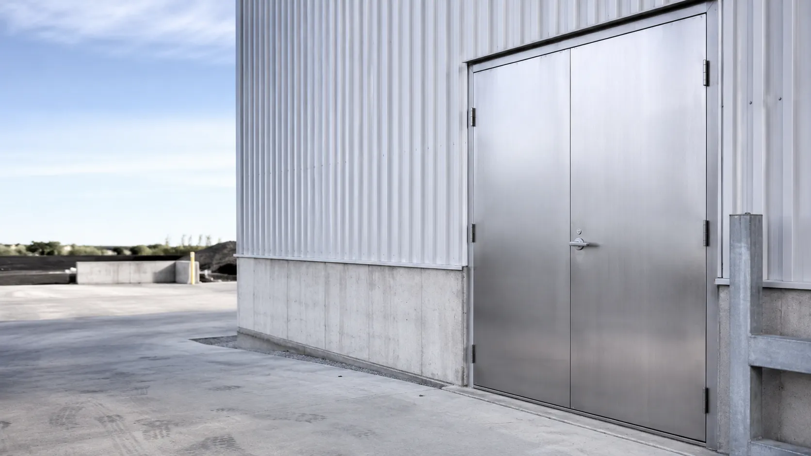 Food Grade Doors in Maple, Ontario — fabricated and installed by The Grate Guys