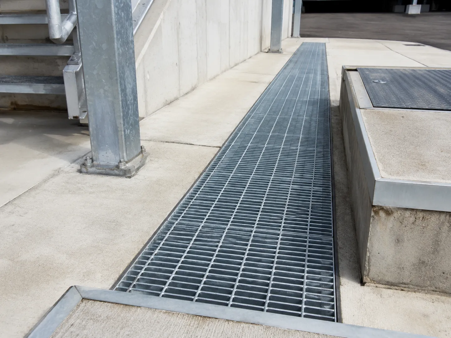 Completed Food Grade Grates installation in Maple by The Grate Guys