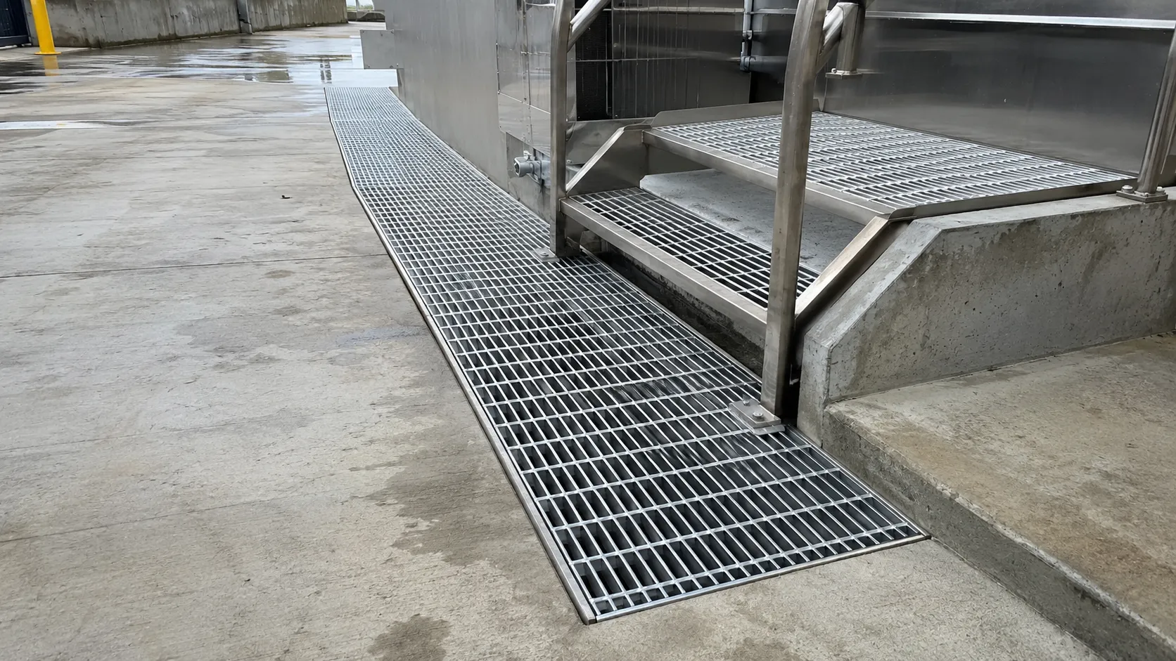 Food Grade Grates in Maple, Ontario — fabricated and installed by The Grate Guys