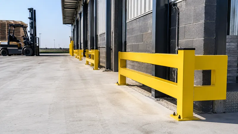 Industrial Forklift Barriers