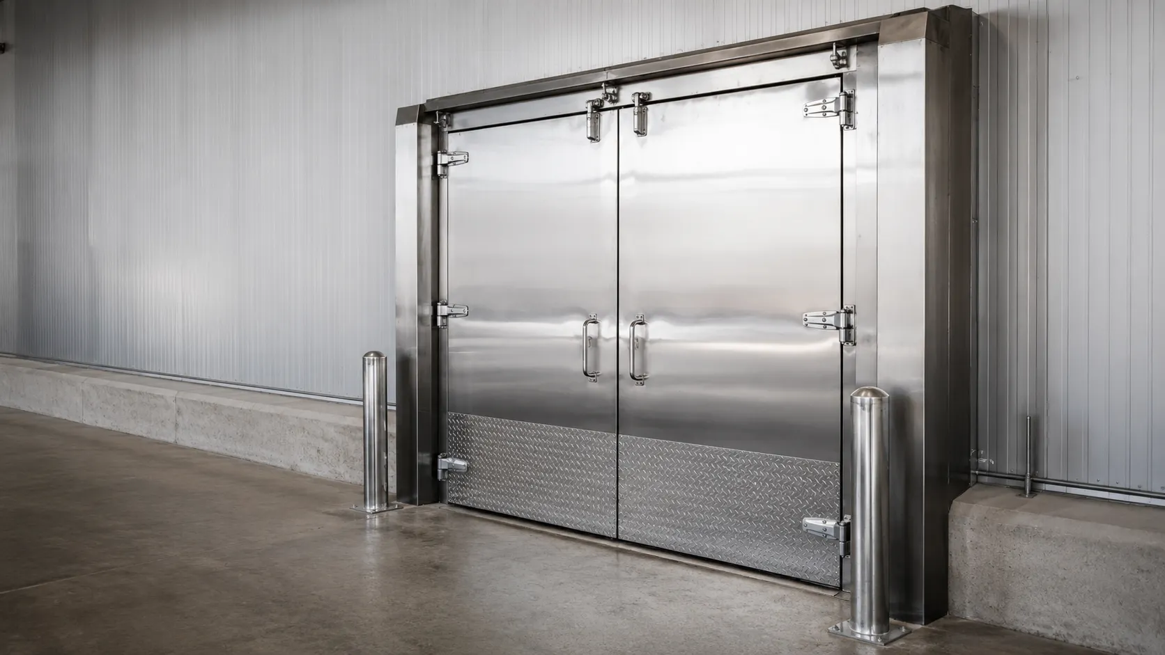 Freezer Doors in Maple, Ontario — fabricated and installed by The Grate Guys