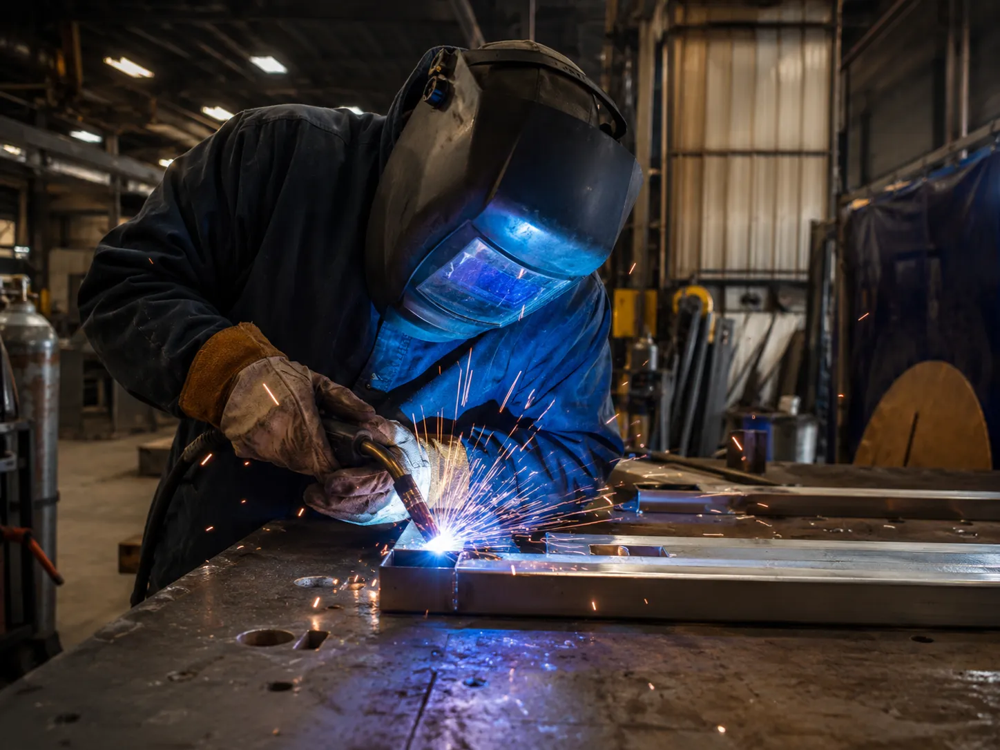 Freezer Doors in Maple being fabricated and installed by The Grate Guys
