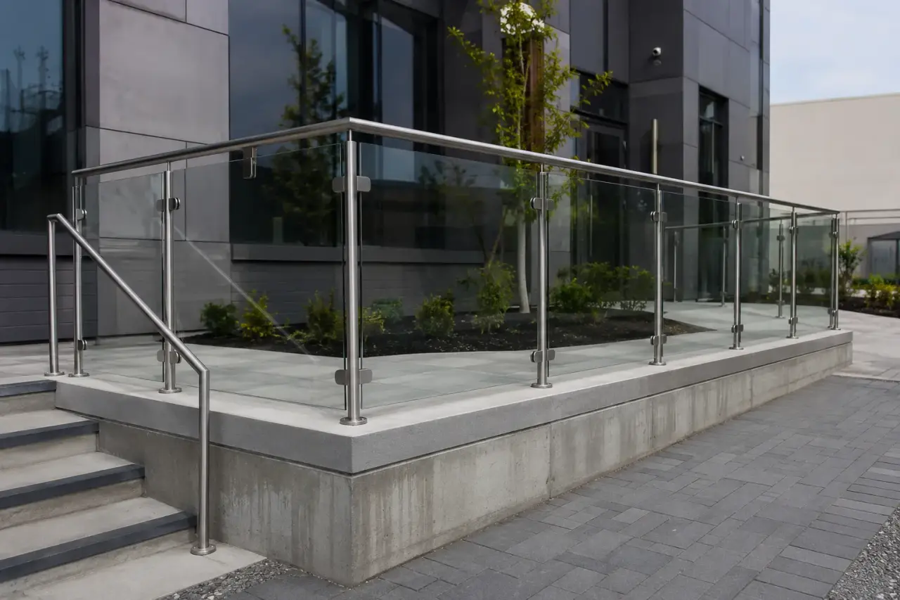 Where glass railing is needed in Aurora for Glass Railing in Aurora