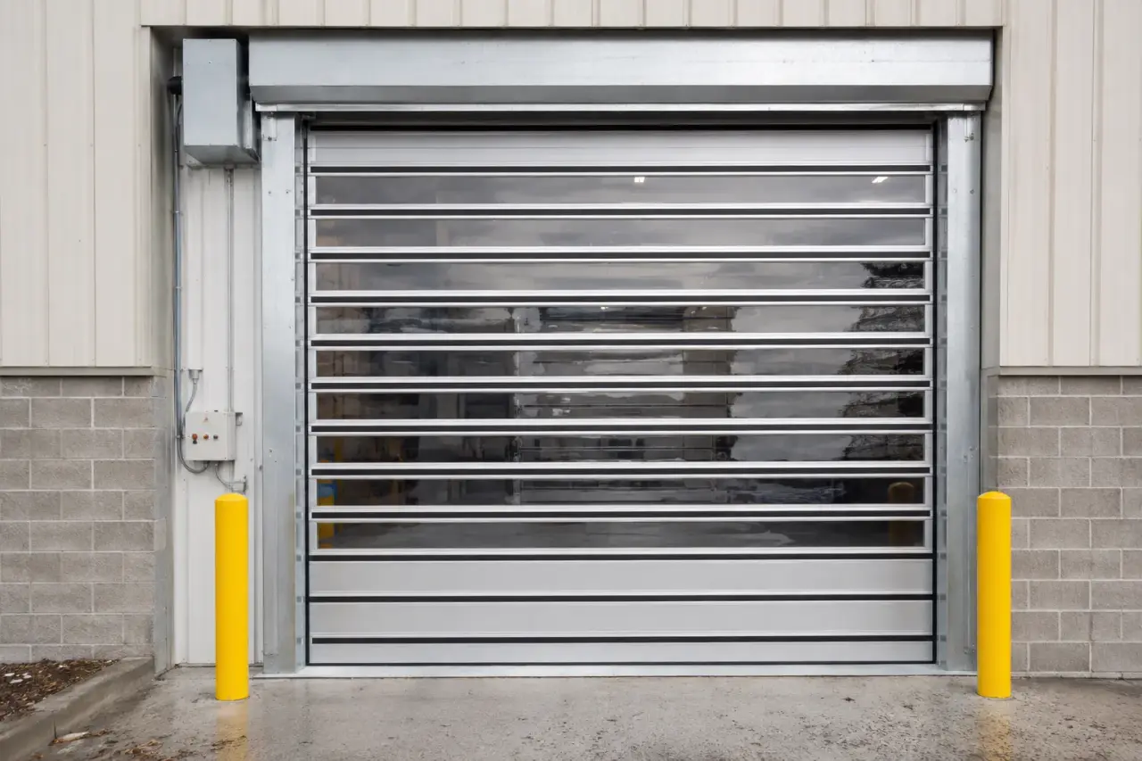 Completed High Speed Doors installation by The Grate Guys