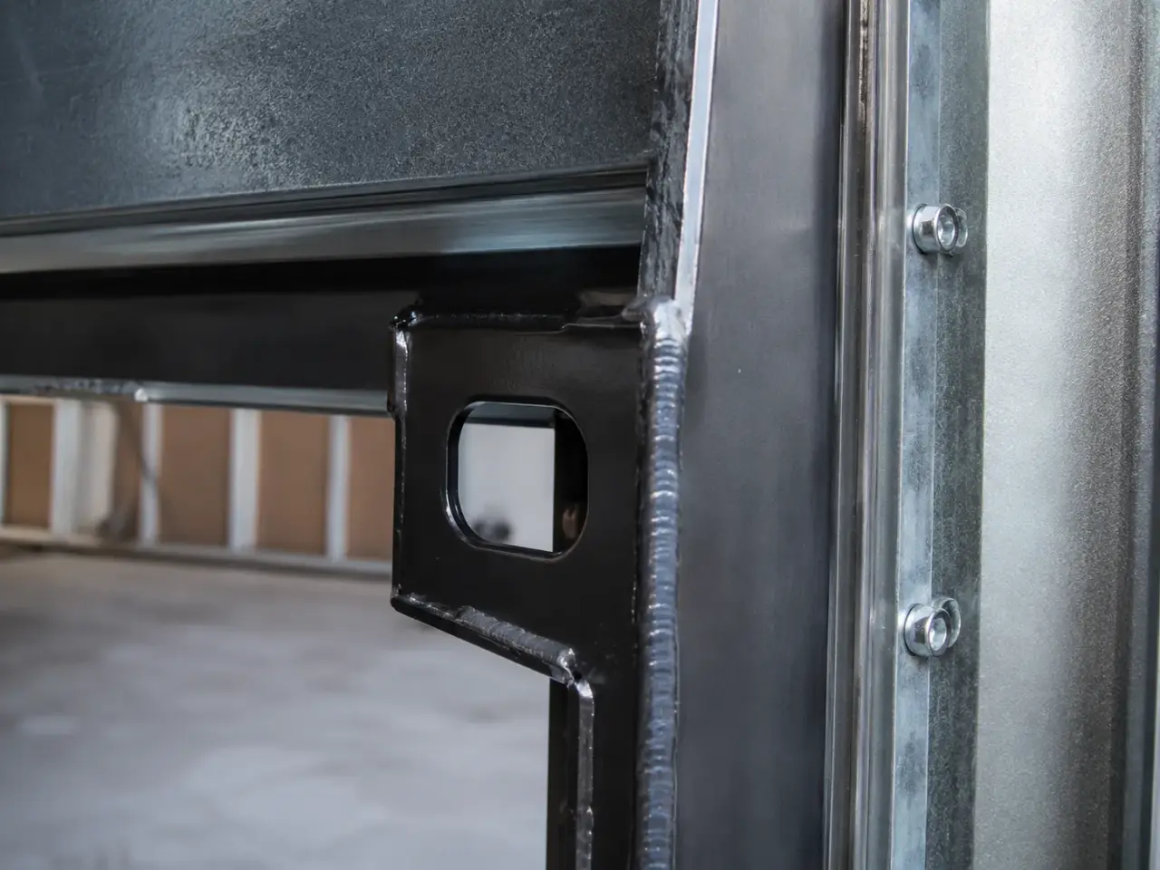 High Speed Doors being fabricated and installed by The Grate Guys