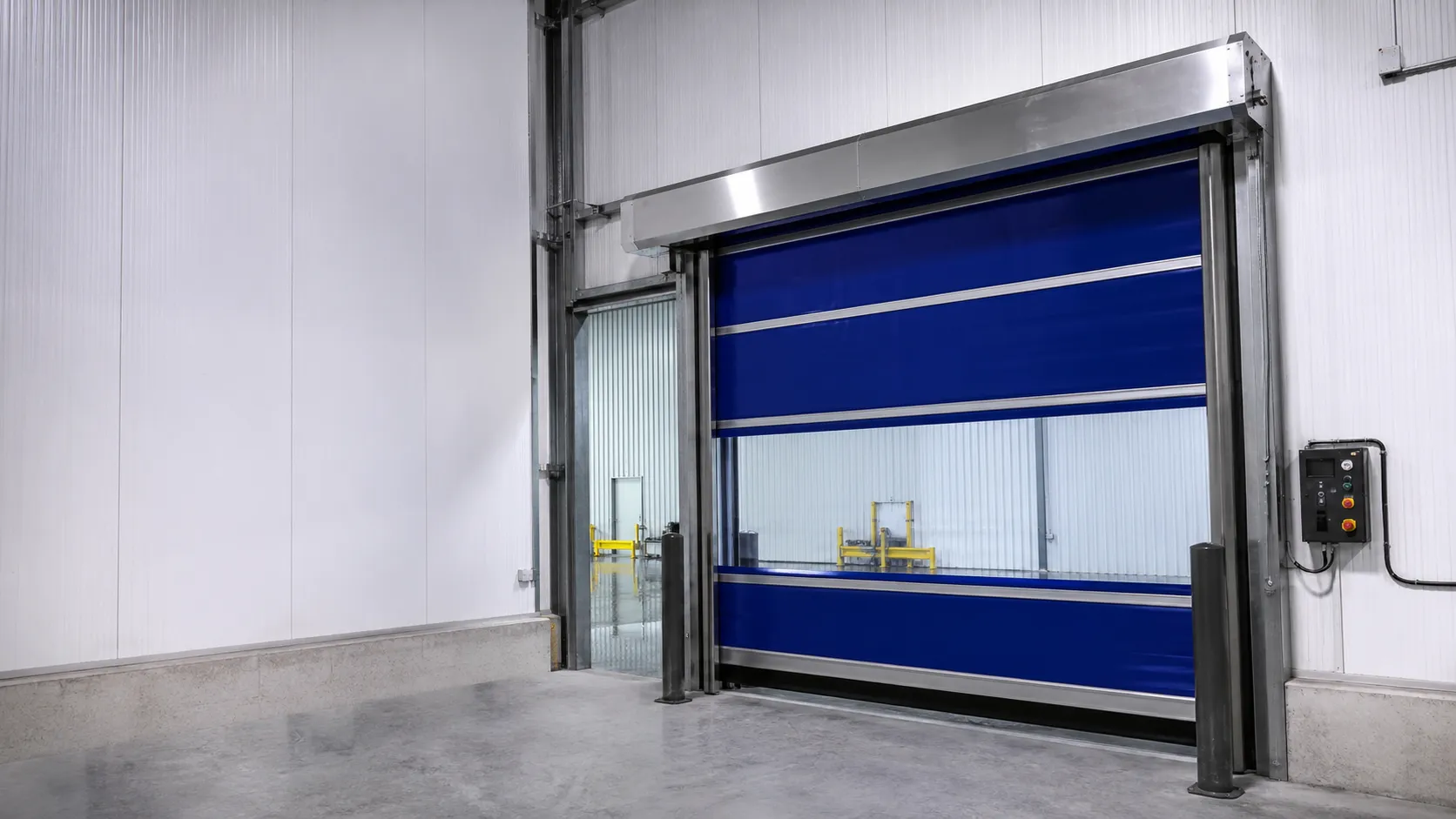 High Speed Doors in Markham, Ontario — fabricated and installed by The Grate Guys