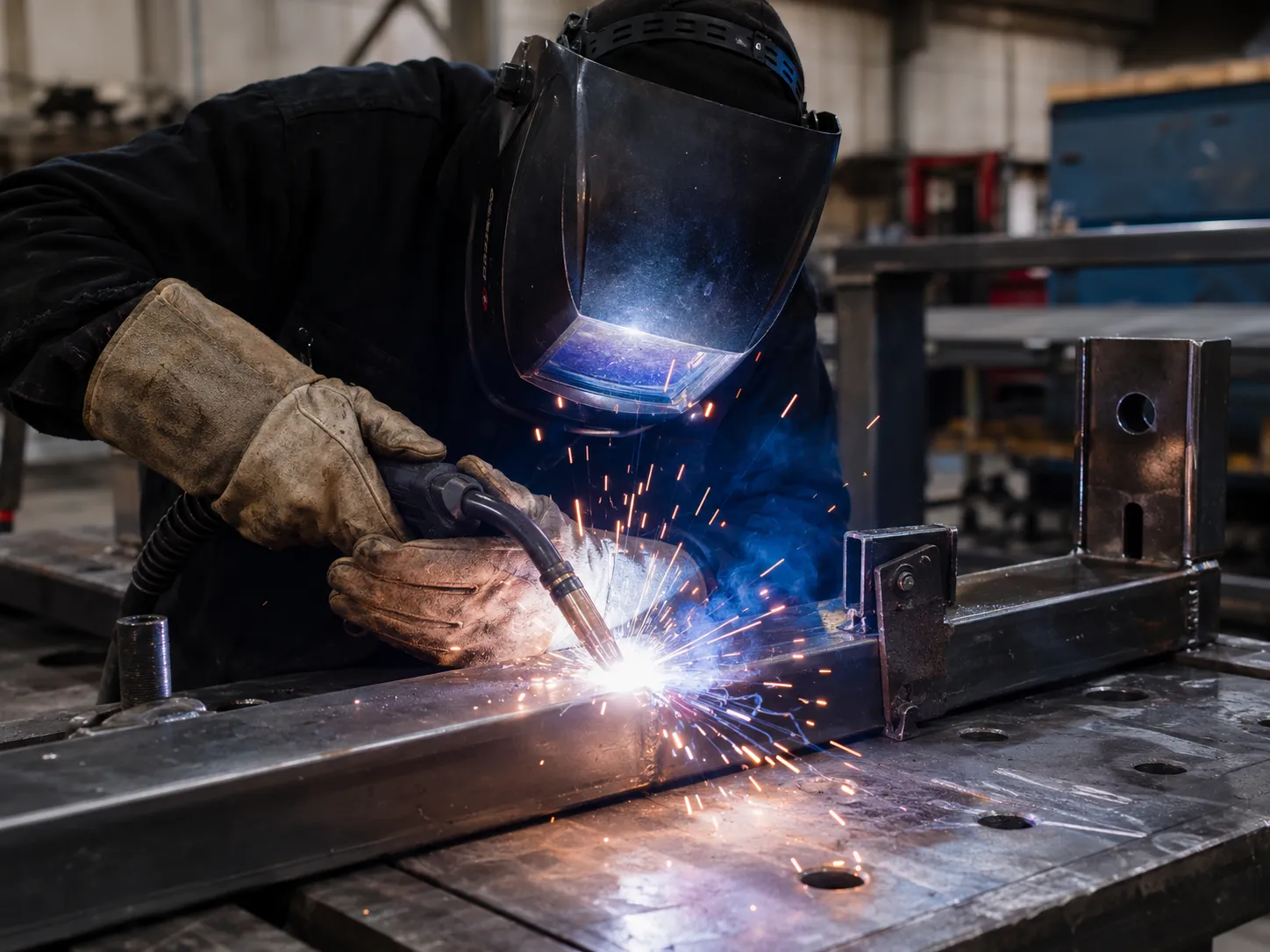 High Speed Doors in Markham being fabricated and installed by The Grate Guys
