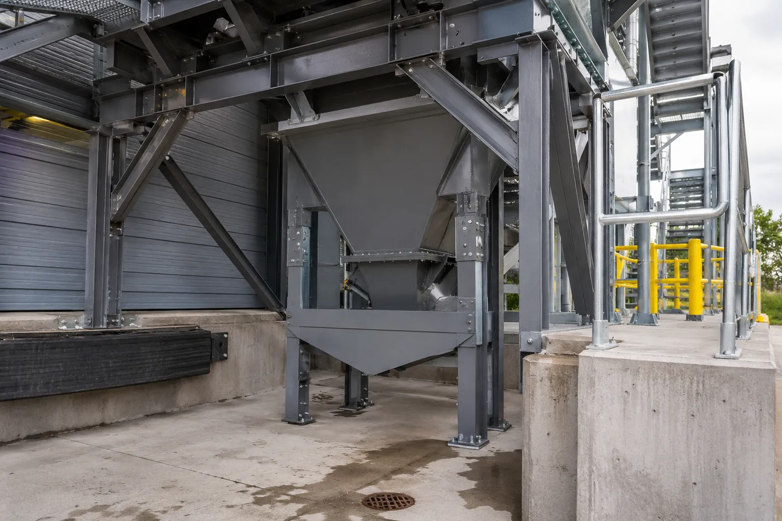 Completed Hoppers and Chutes installation in Markham by The Grate Guys