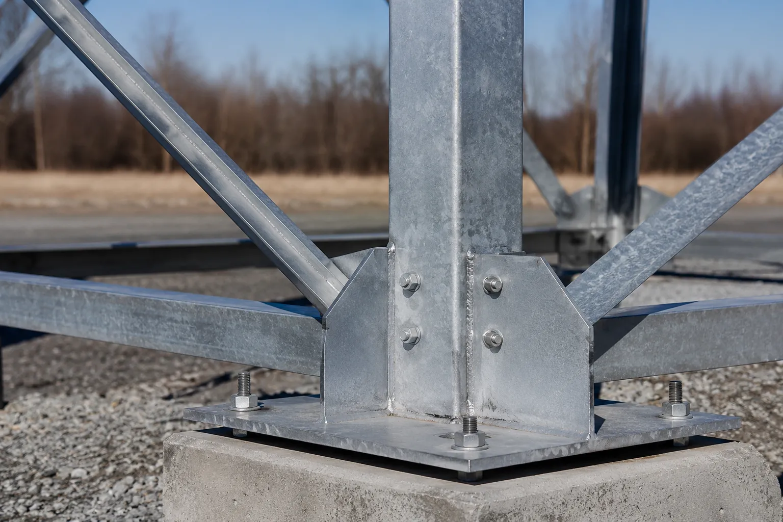 Completed Hot-Dip Galvanizing installation in Maple by The Grate Guys