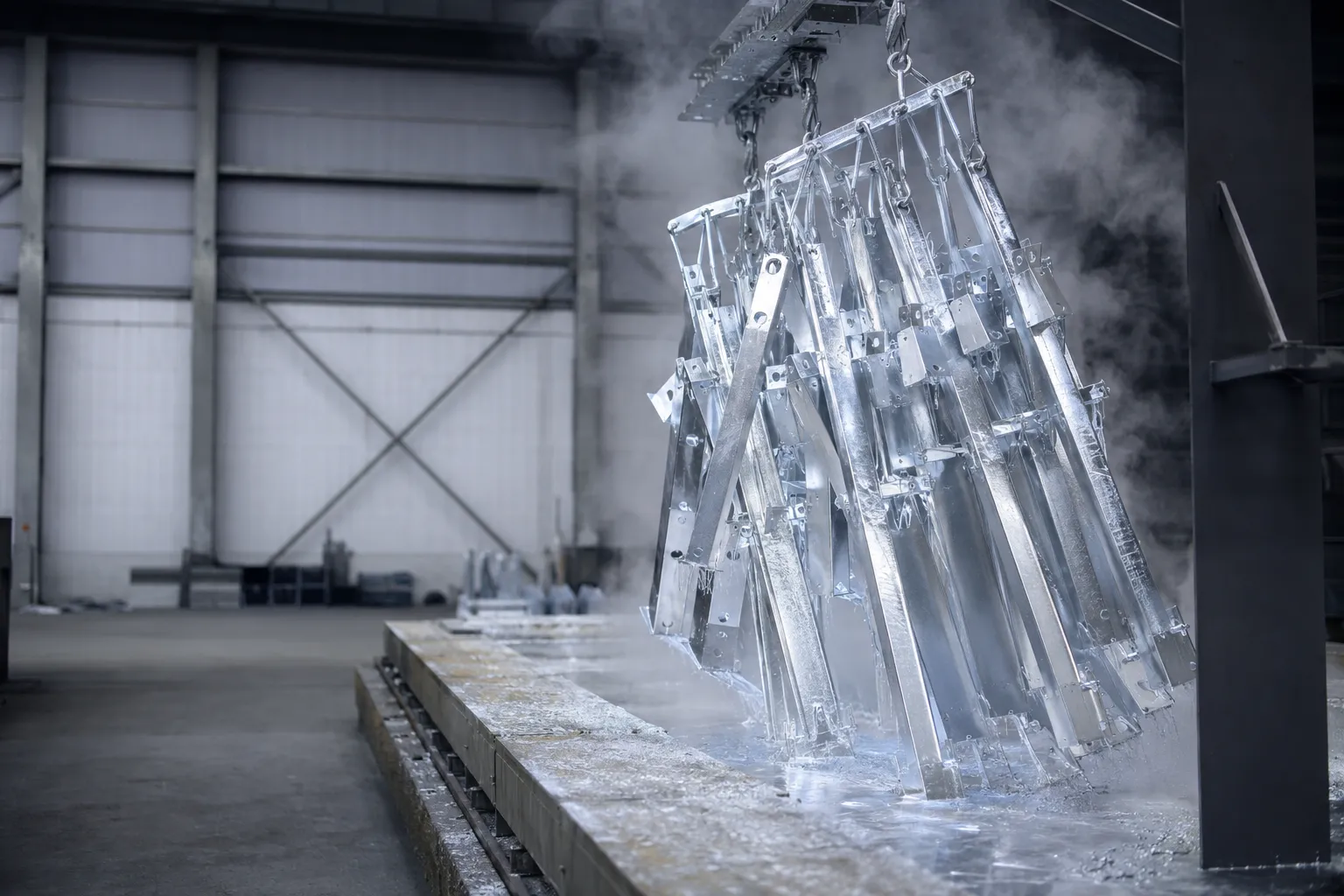 Hot-Dip Galvanizing in Maple, Ontario — fabricated and installed by The Grate Guys