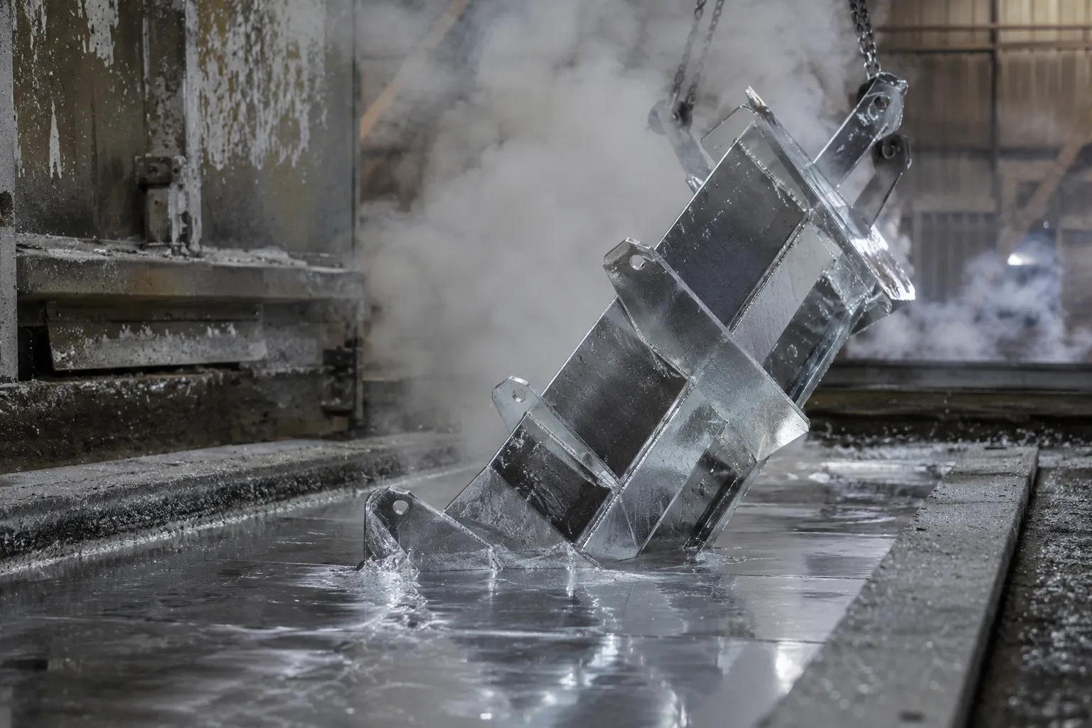 Hot-Dip Galvanizing in Maple being fabricated and installed by The Grate Guys