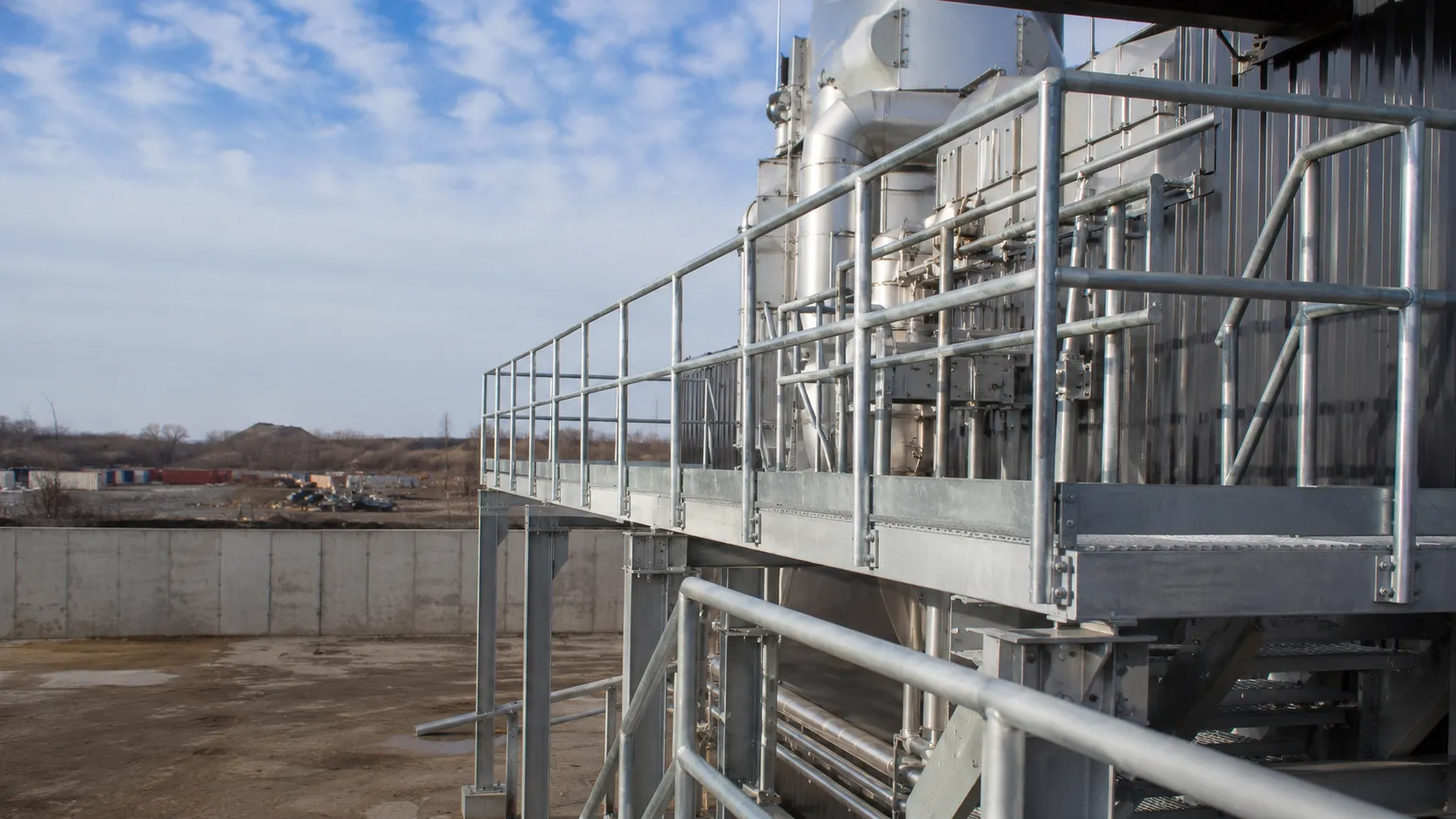 Industrial Catwalks in Maple, Ontario — fabricated and installed by The Grate Guys