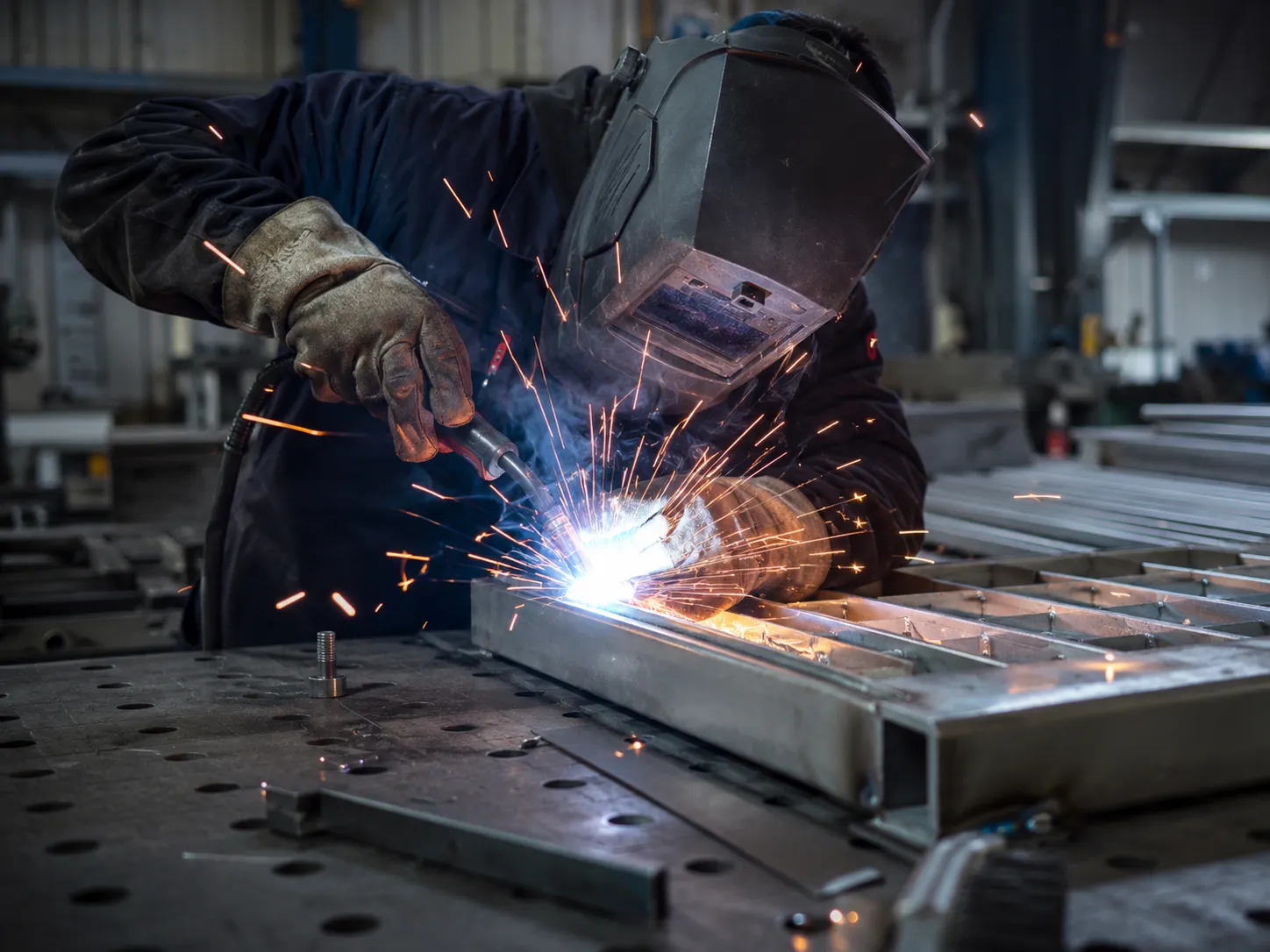 Industrial Metal Grates in Markham being fabricated and installed by The Grate Guys