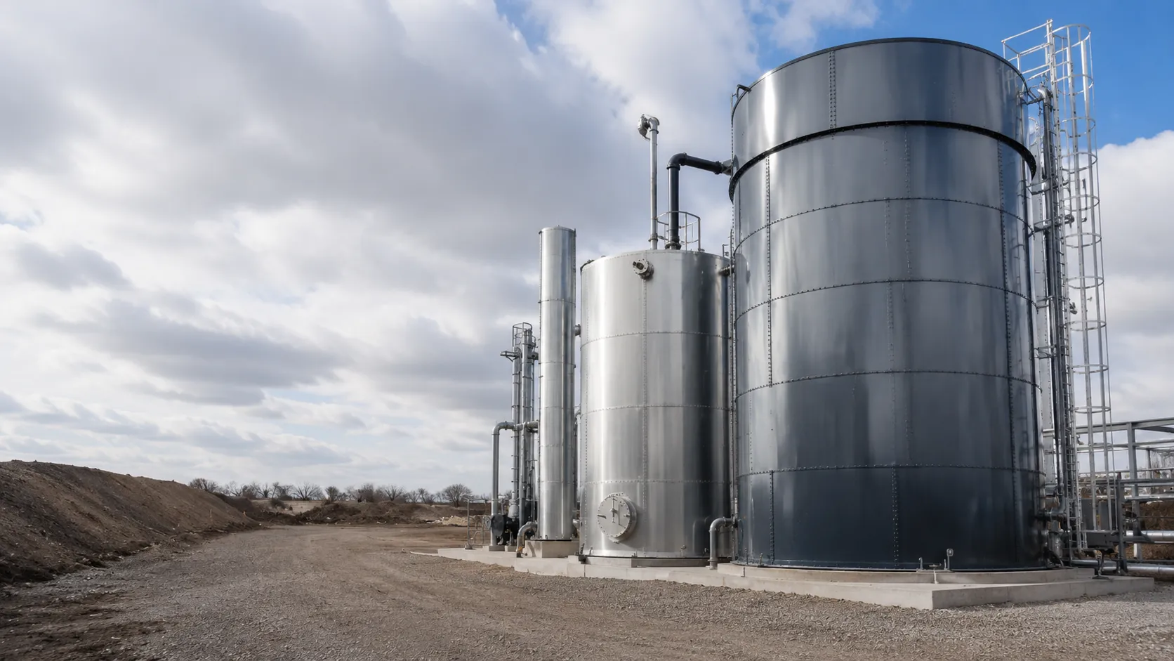 Industrial Tanks in Ancaster, Ontario — fabricated and installed by The Grate Guys
