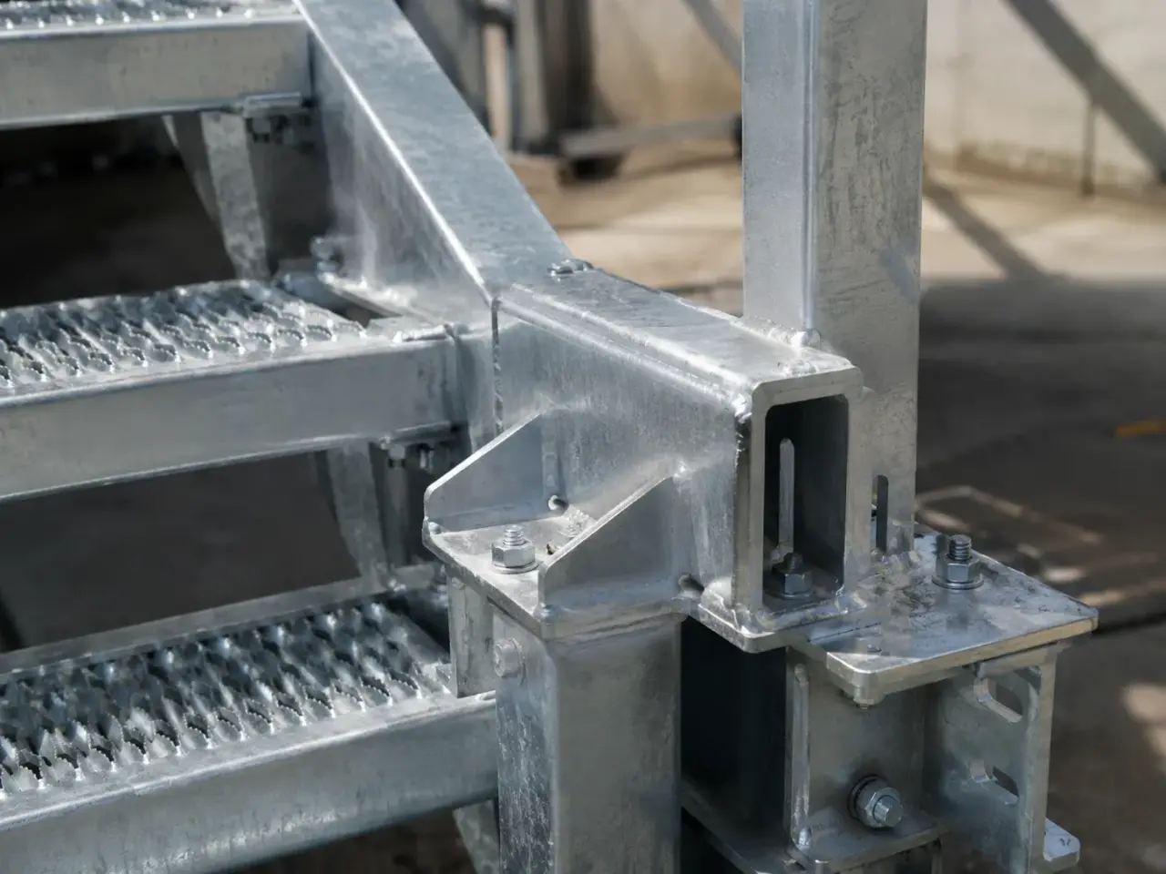Industrial Walkways being fabricated and installed by The Grate Guys
