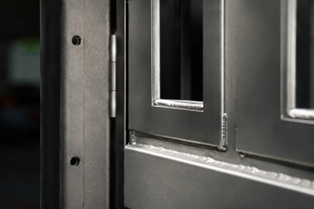 Iron Entry Doors in Markham being fabricated and installed by The Grate Guys