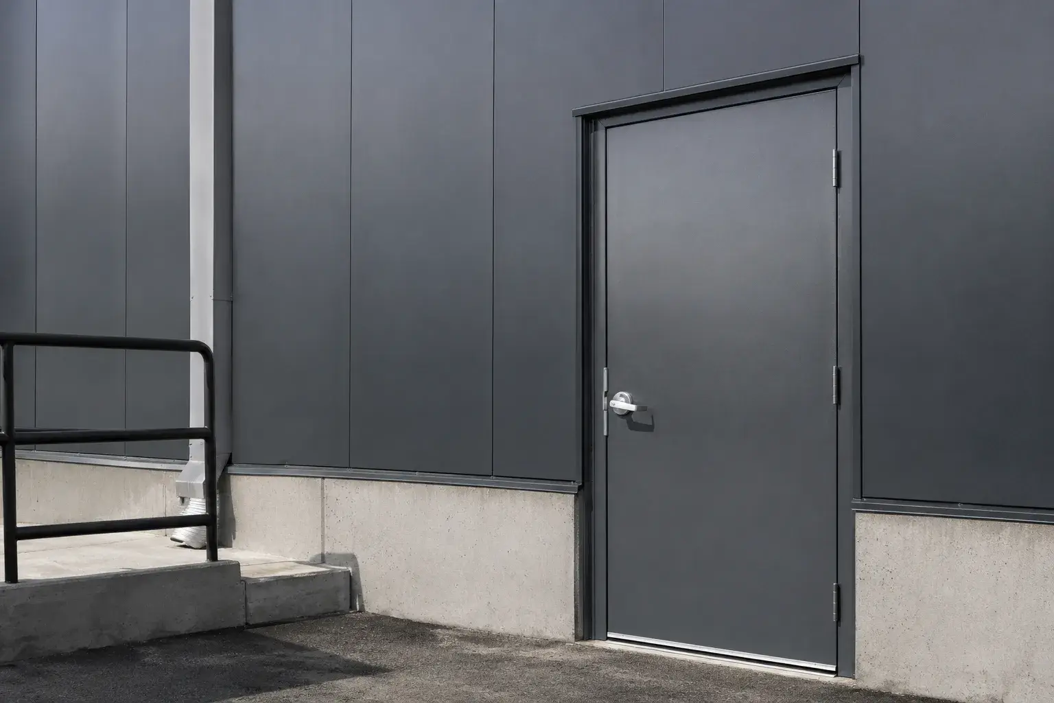 Iron Entry Doors in Markham, Ontario, fabricated and installed by The Grate Guys