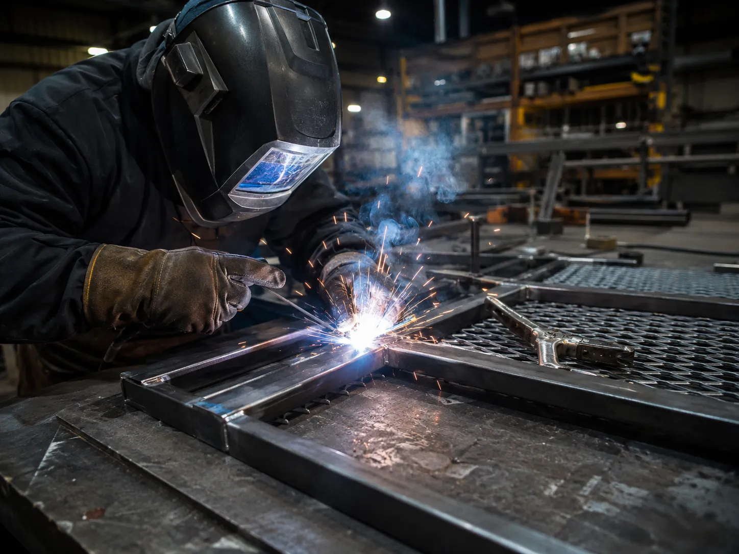 Latched and Hinged Grates in Markham being fabricated and installed by The Grate Guys