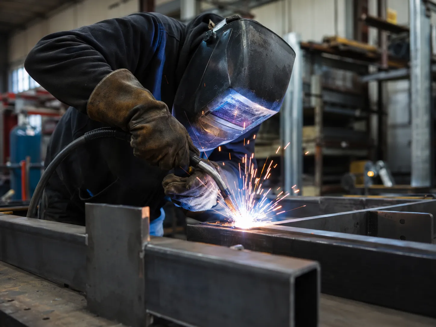 Loading Dock Equipment in Aurora being fabricated and installed by The Grate Guys
