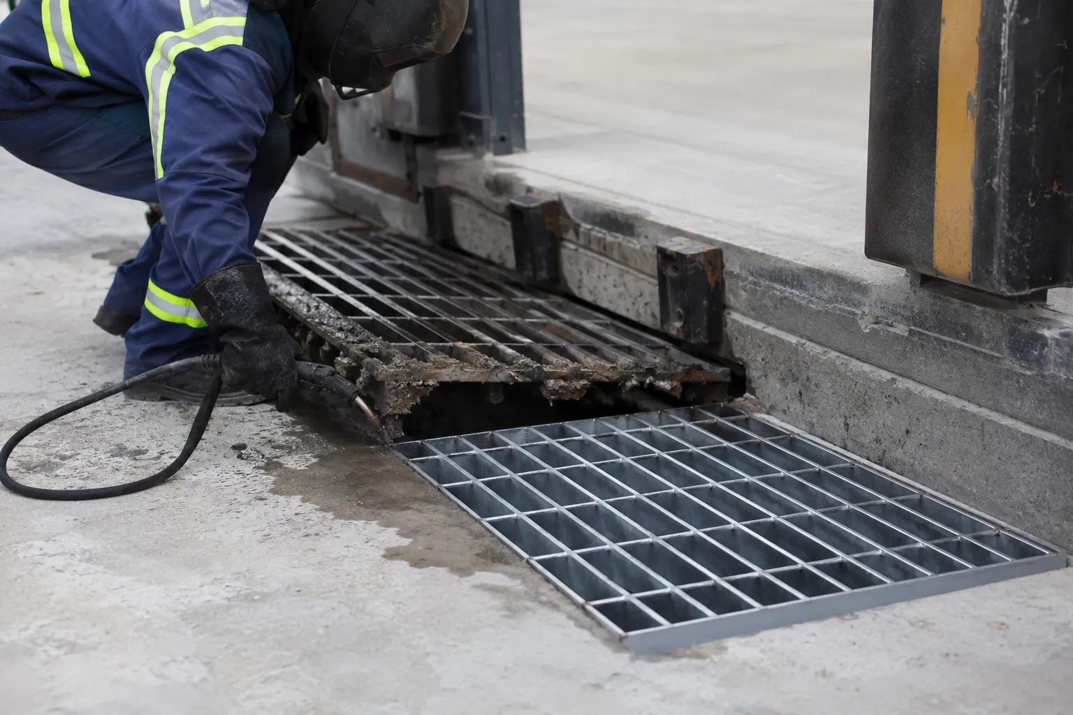 Loading Dock Repair in Markham, Ontario — fabricated and installed by The Grate Guys