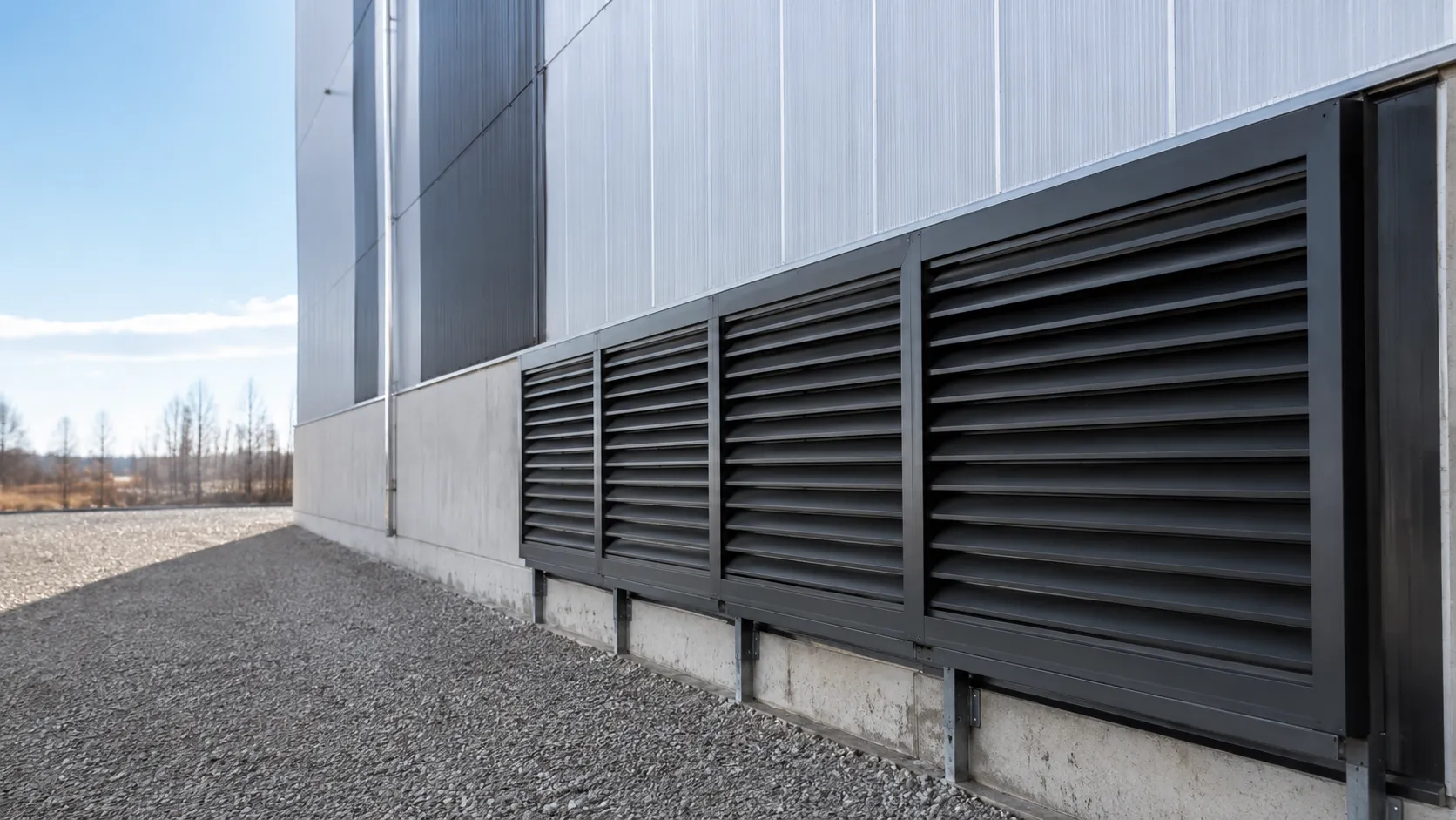 Louvers in Barrie, Ontario — fabricated and installed by The Grate Guys