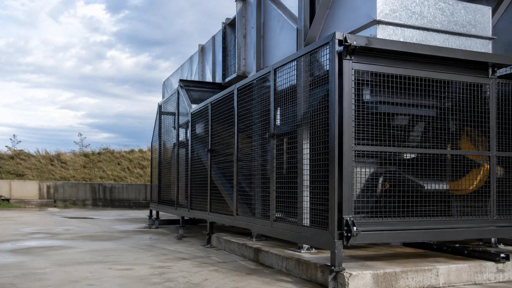 Machine Guards in Bradford, Ontario — fabricated and installed by The Grate Guys