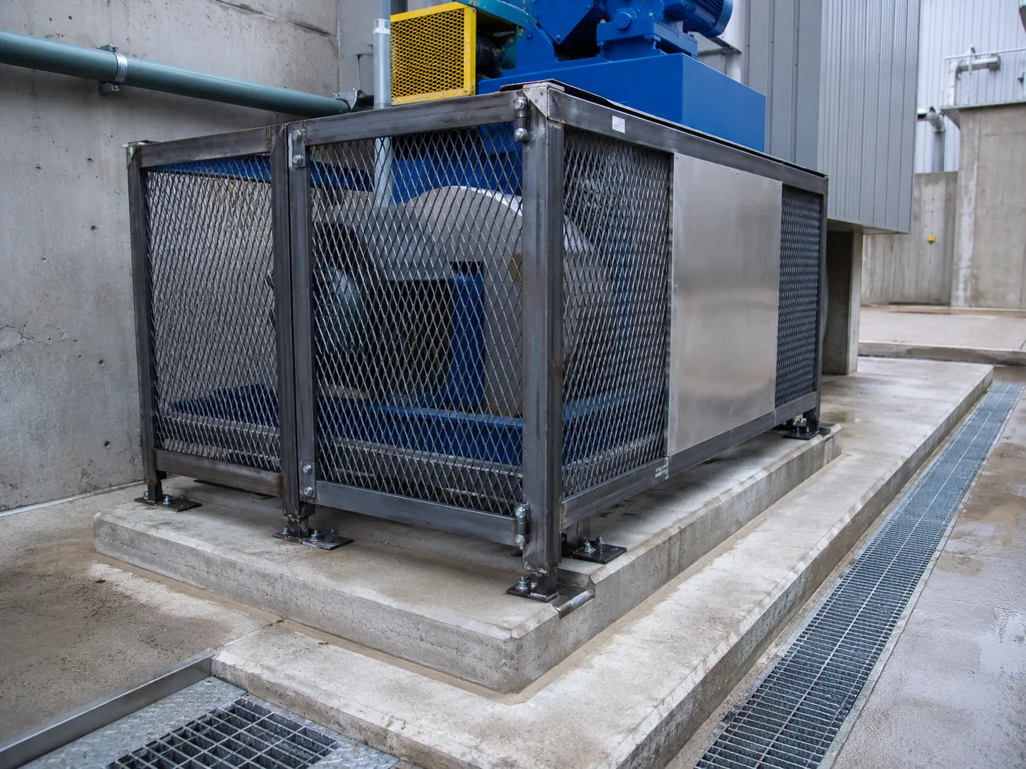 Completed Mechanical Equipment Guards installation in Ancaster by The Grate Guys