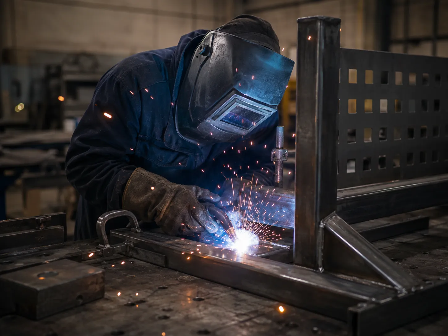 Mechanical Equipment Guards in Ancaster being fabricated and installed by The Grate Guys