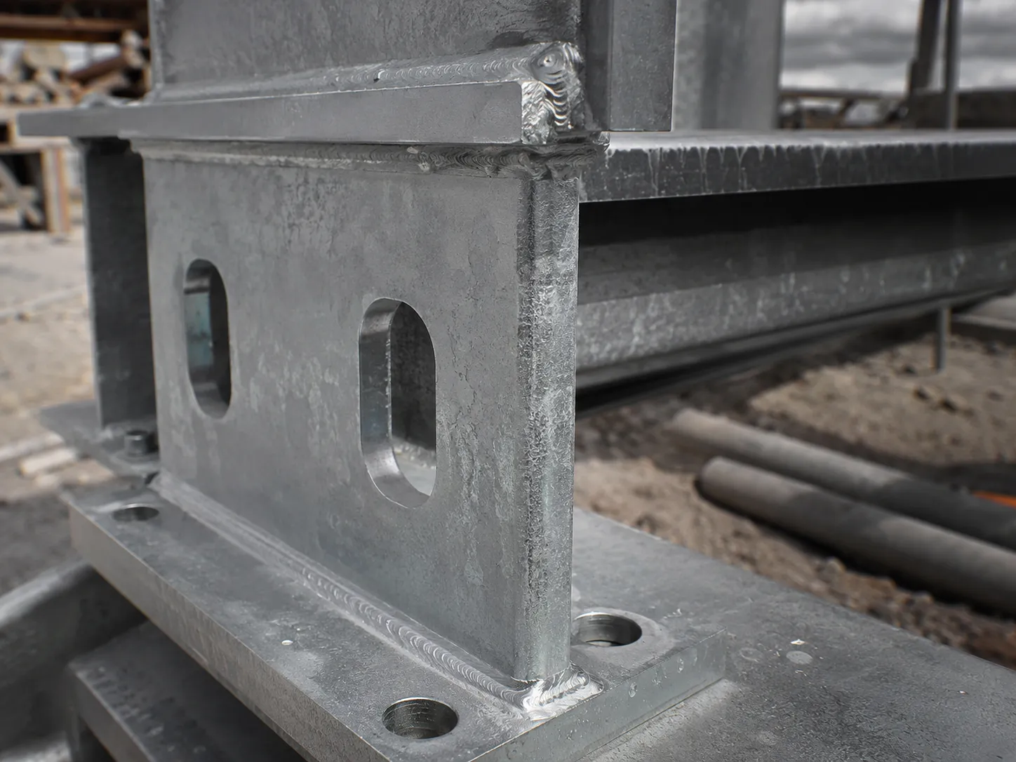 Completed Mechanical Equipment Supports installation in Ancaster by The Grate Guys