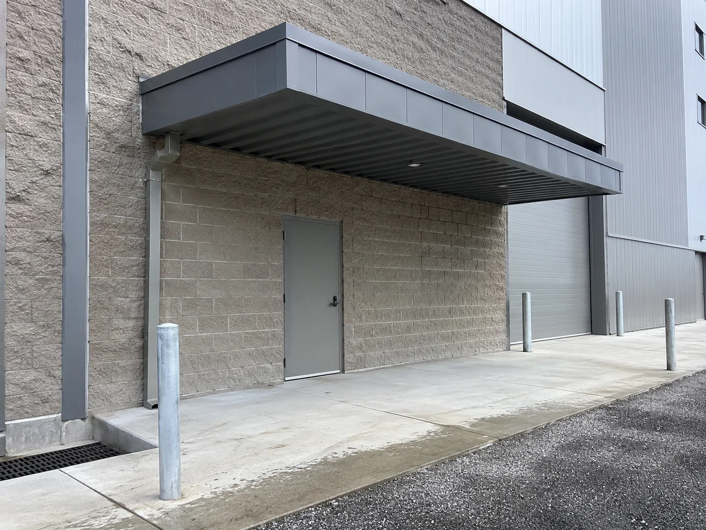 Completed Metal Awnings installation in Markham by The Grate Guys