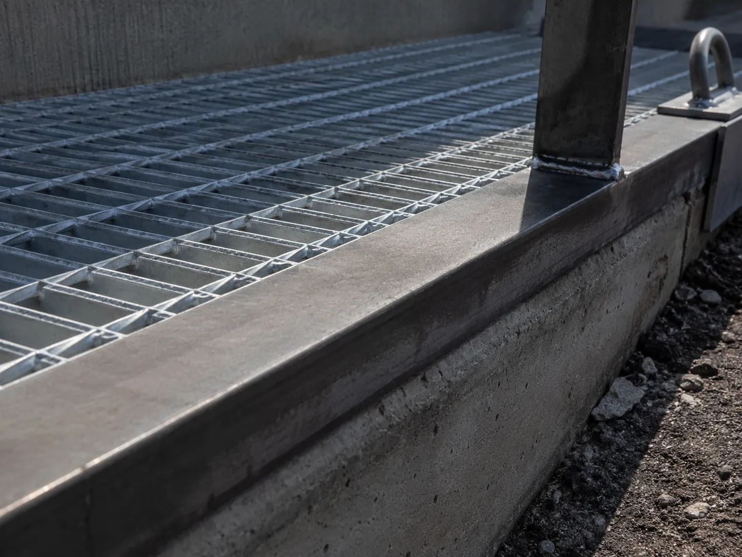 Completed Metal Grates installation by The Grate Guys