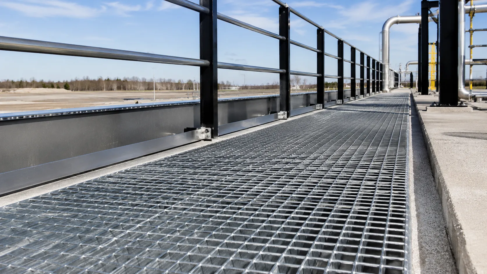Metal Grating in Grimsby, Ontario — fabricated and installed by The Grate Guys