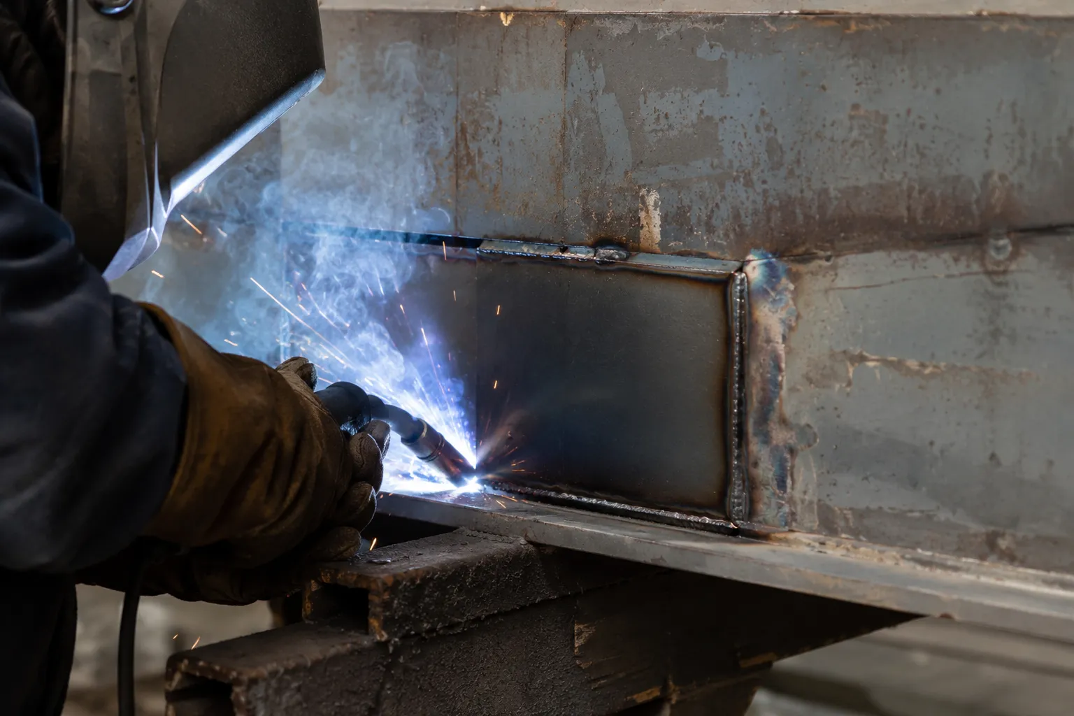 Metal Repair Services in Markham being fabricated and installed by The Grate Guys