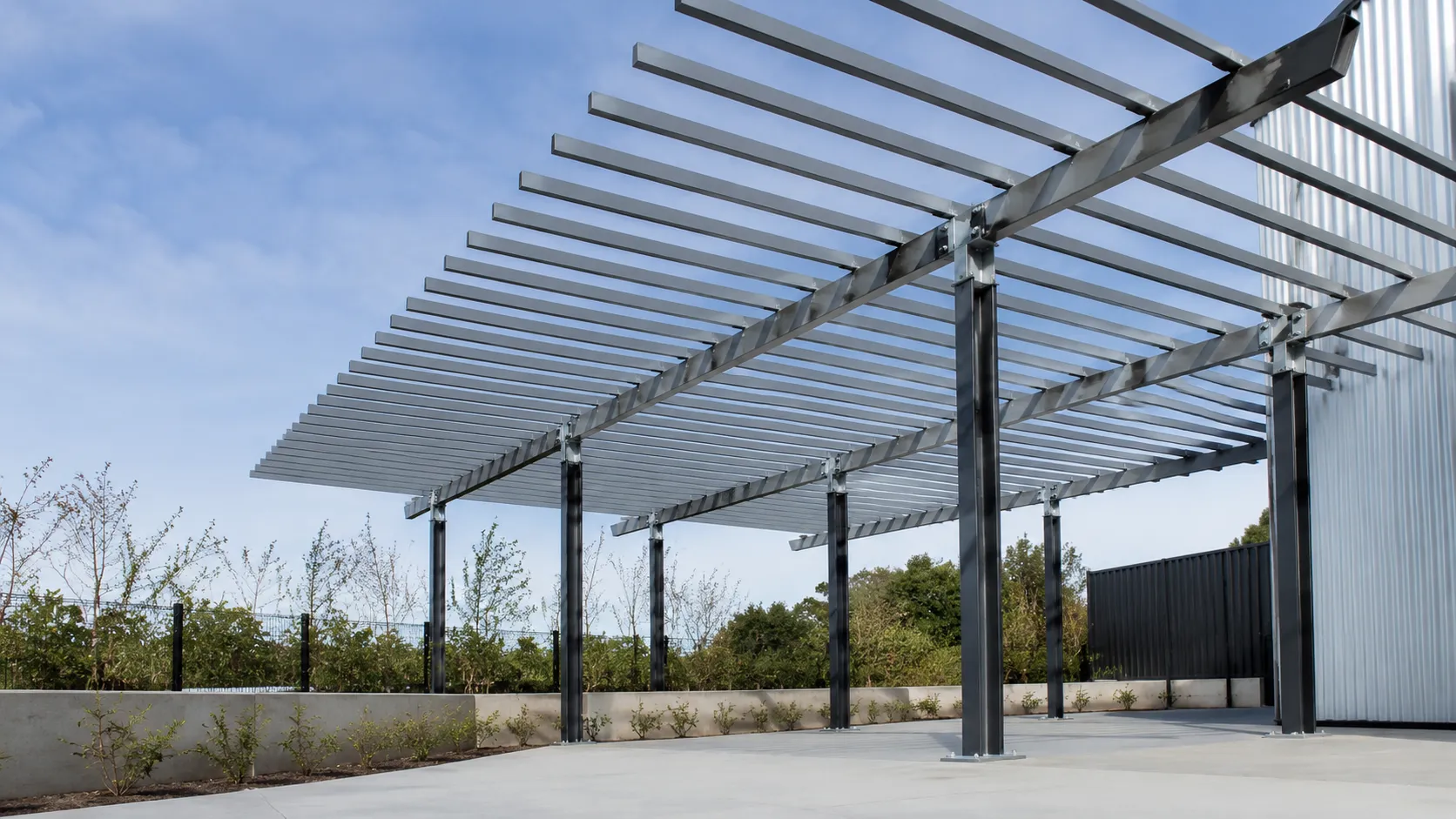 Metal Trellises in Maple, Ontario — fabricated and installed by The Grate Guys