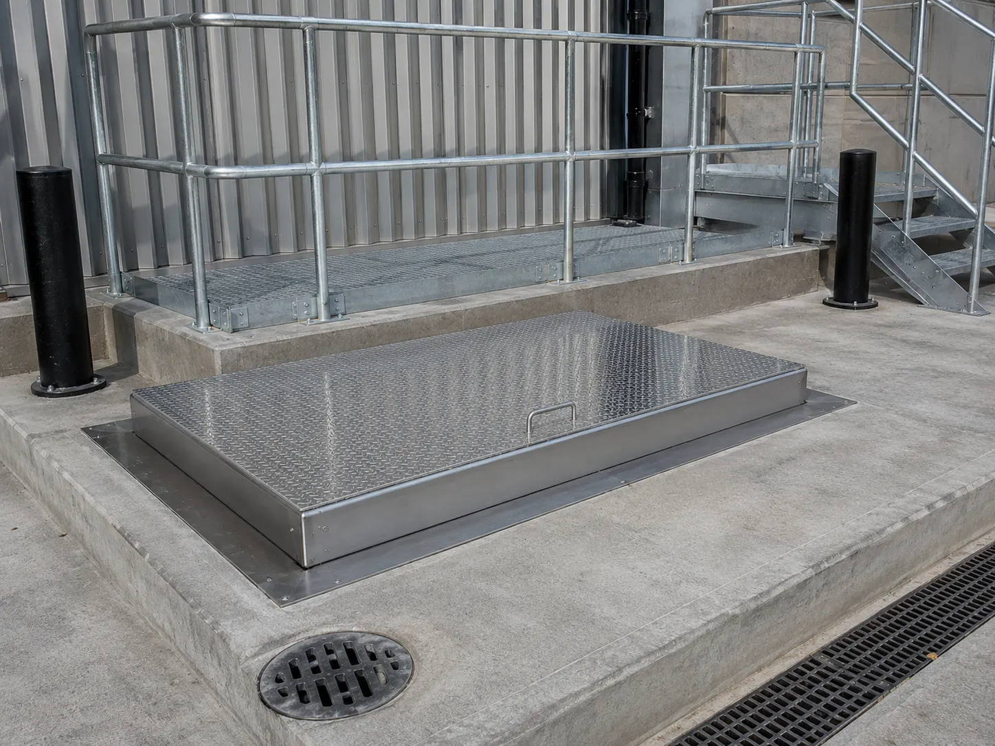 Completed Miscellaneous Metals installation in Maple by The Grate Guys