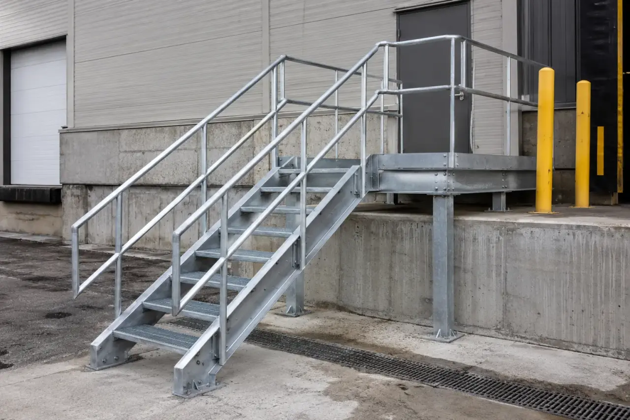 Completed Miscellaneous Metals installation by The Grate Guys