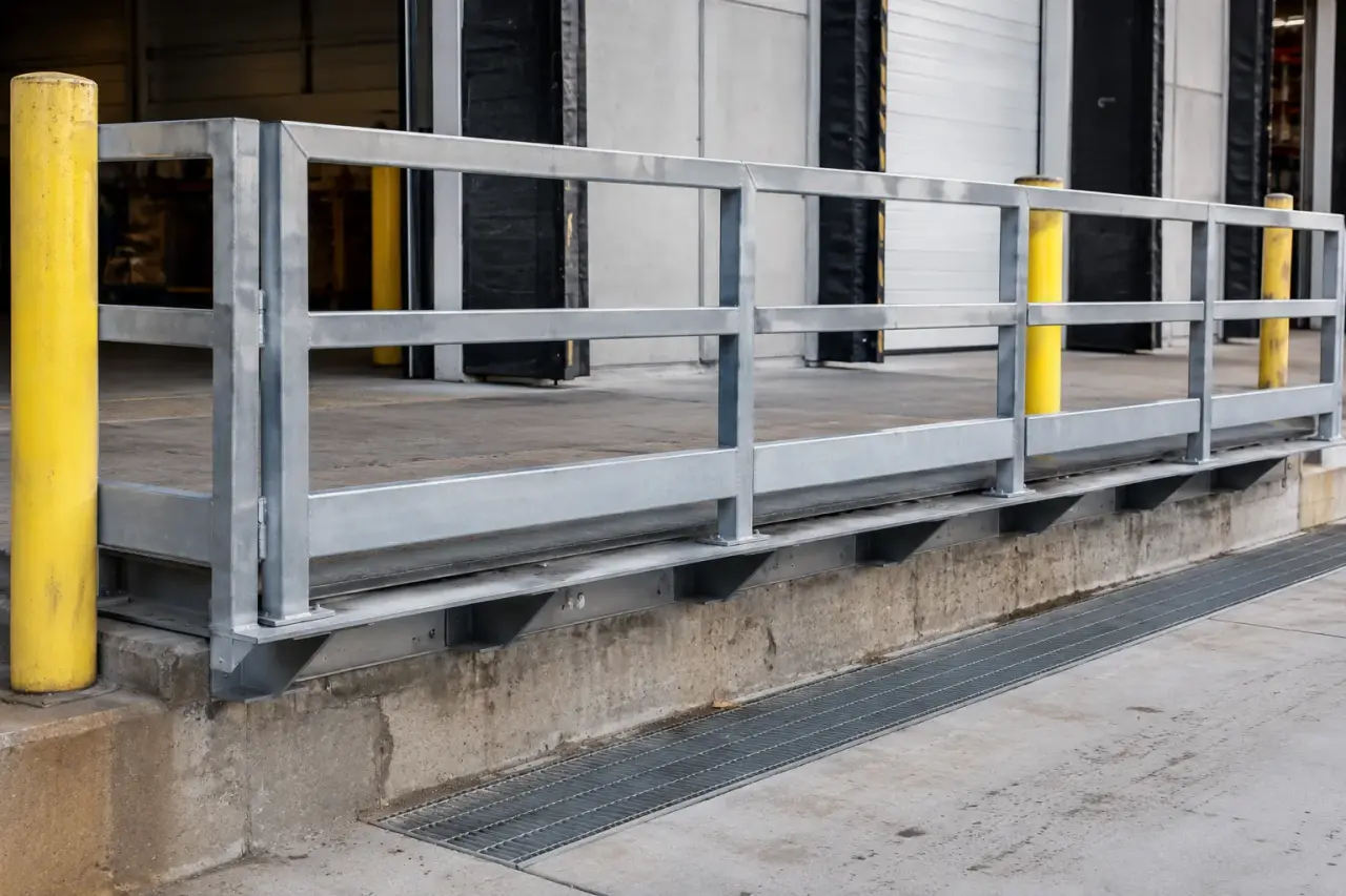 Completed On Site Welding installation by The Grate Guys