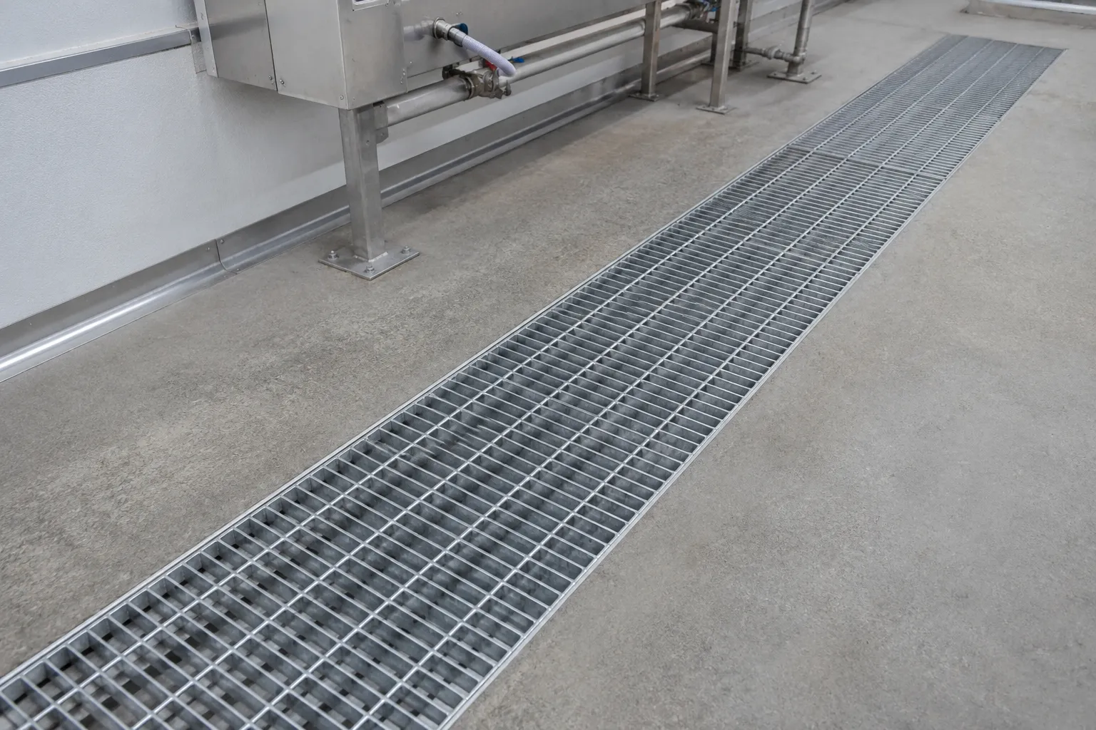 Completed Pharmaceutical Facility Grates installation in Maple by The Grate Guys