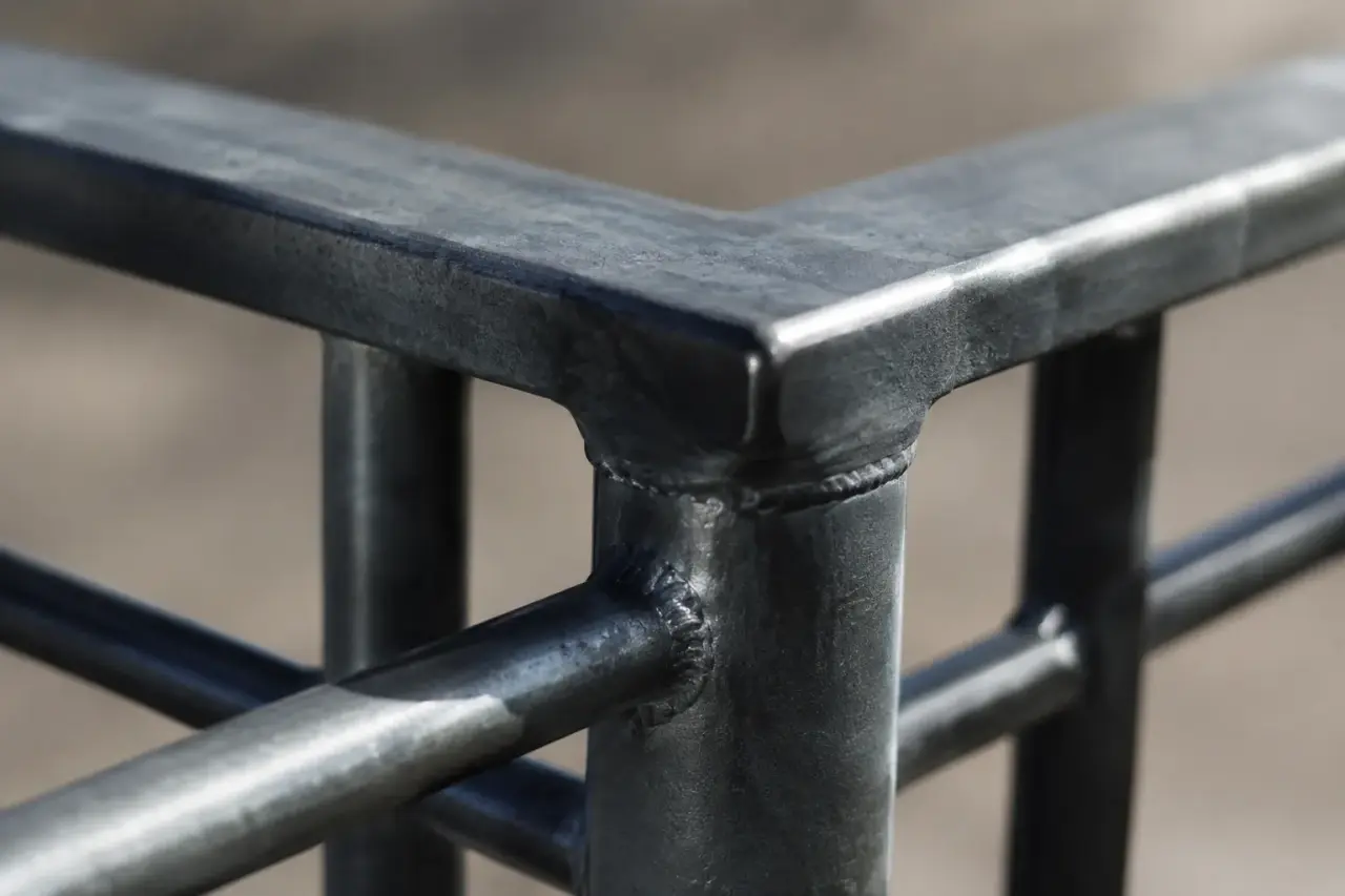 Pipe and Tube Railing being fabricated and installed by The Grate Guys