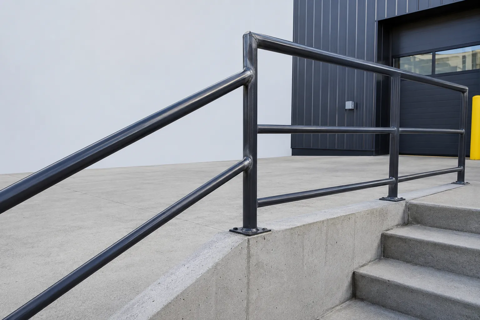 Pipe and Tube Railing in Pickering, Ontario — fabricated and installed by The Grate Guys