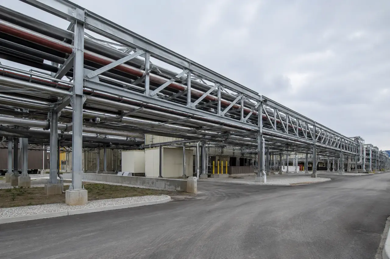 Where pipe racks are needed in Ajax for Pipe Racks in Ajax
