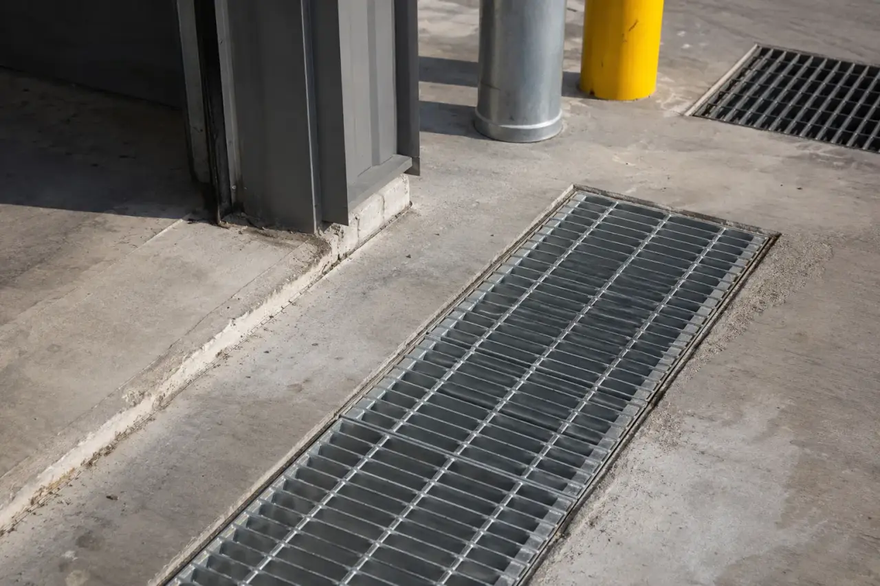Completed Plank Grating installation in Newmarket by The Grate Guys