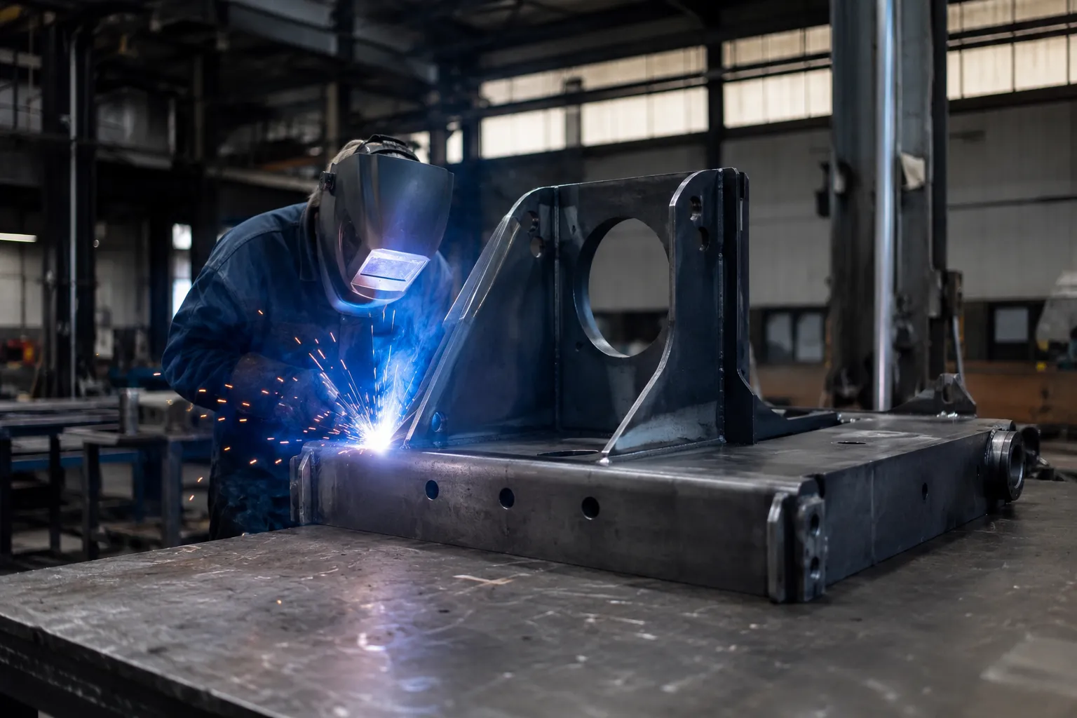 Plant Maintenance Welding in Markham, Ontario — fabricated and installed by The Grate Guys