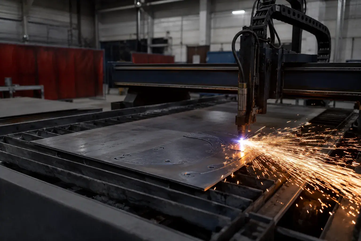 Plasma Cutting in Ajax, Ontario, fabricated and installed by The Grate Guys