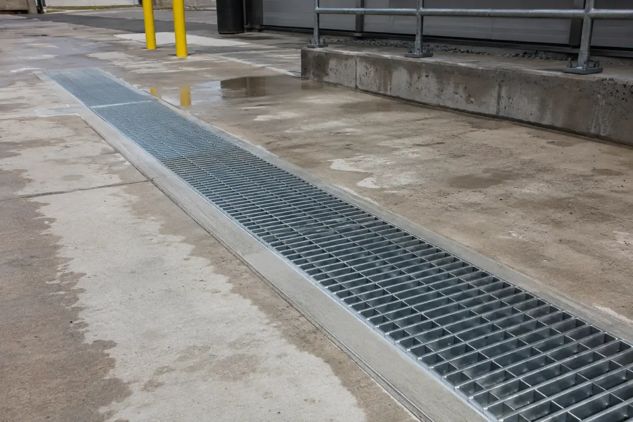 Completed Press Locked Grating installation in Ajax by The Grate Guys