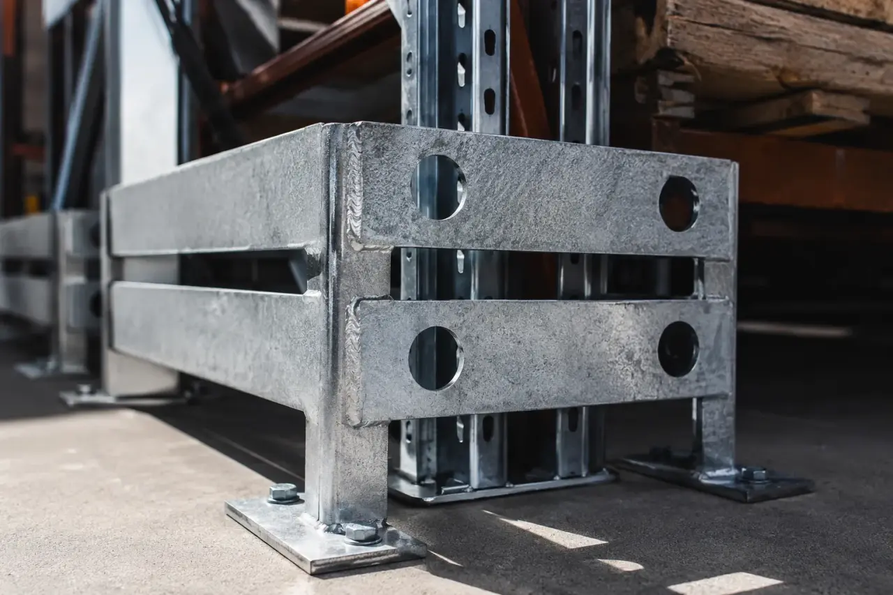 Rack Guards in Newmarket being fabricated and installed by The Grate Guys