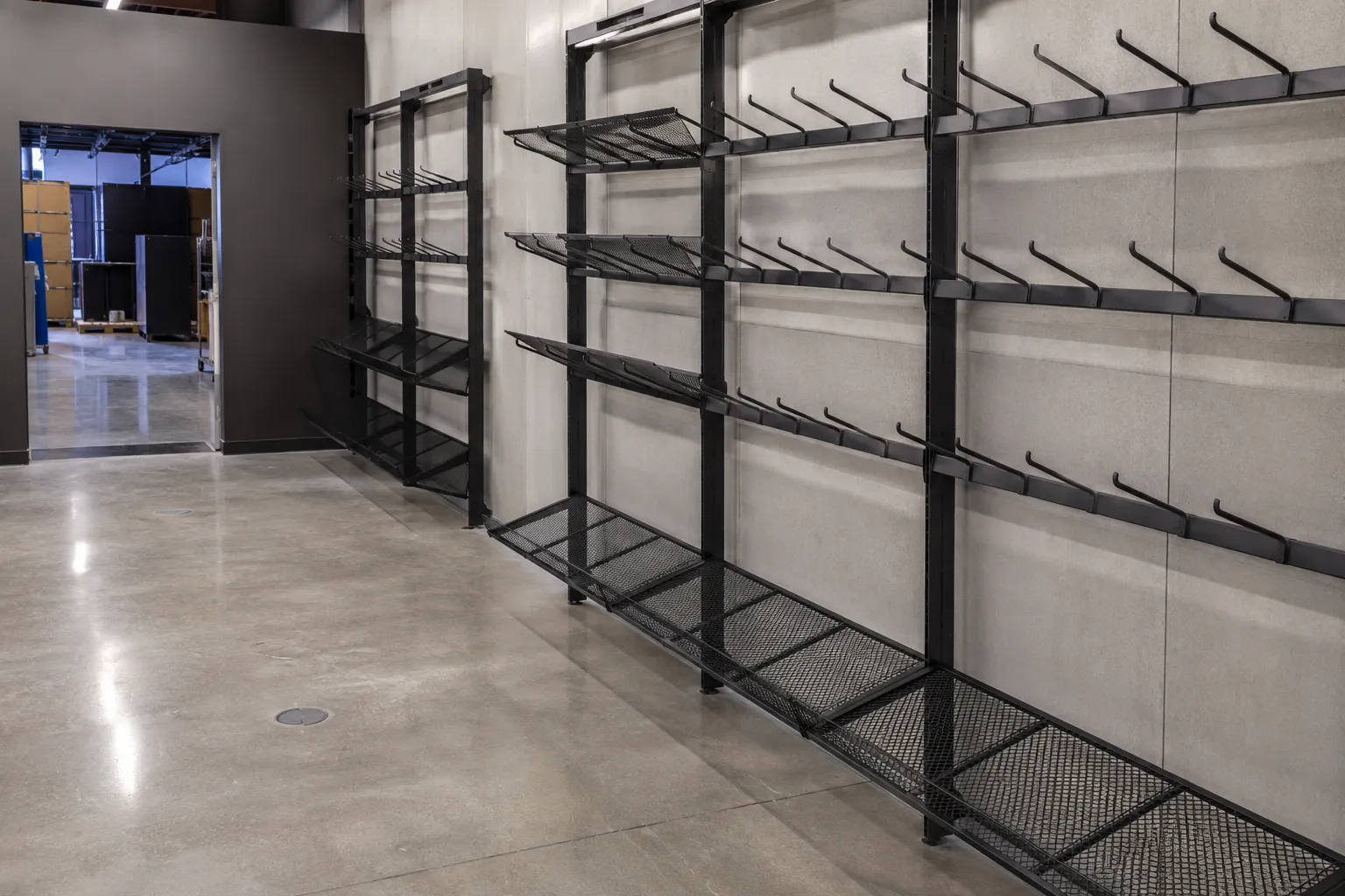 Retail Display Racks in Markham, Ontario — fabricated and installed by The Grate Guys
