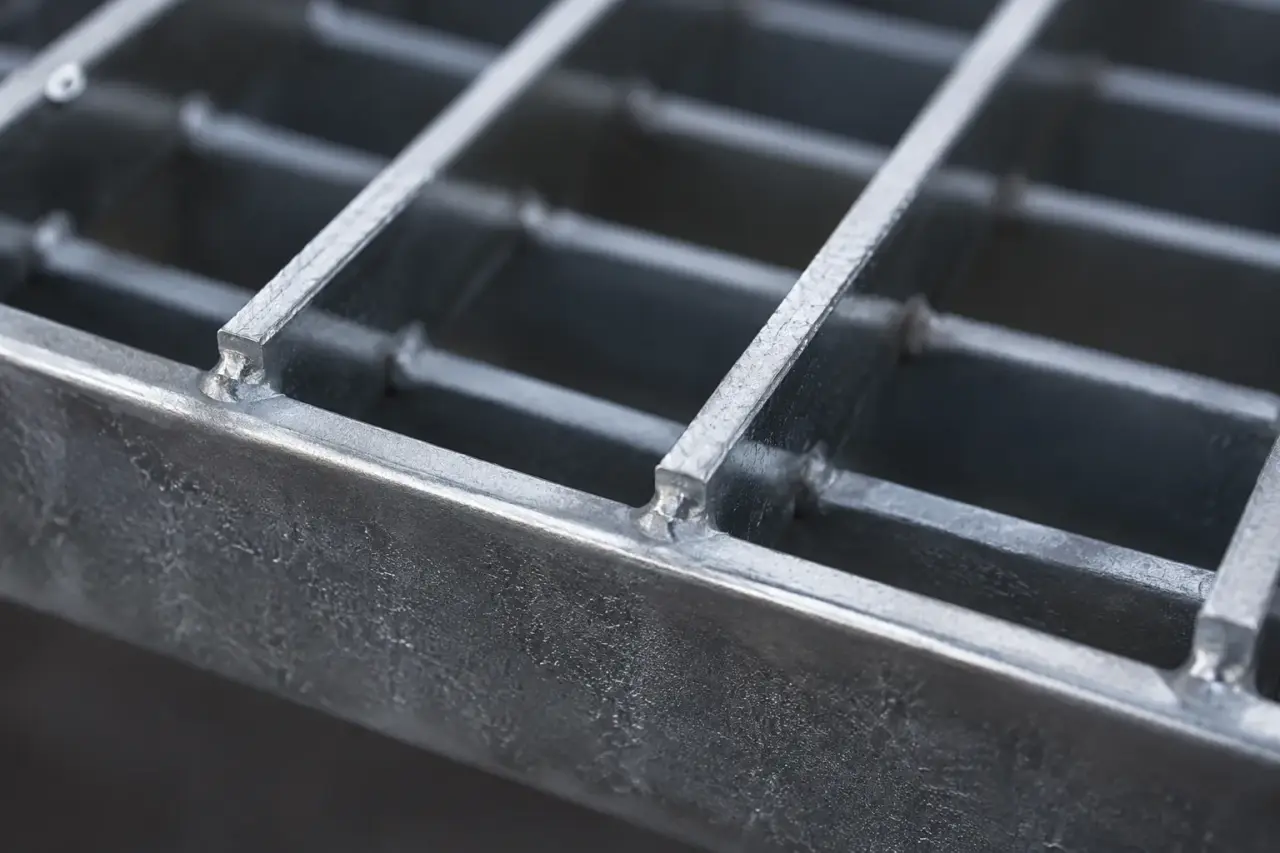 Riveted Grating in Mississauga being fabricated and installed by The Grate Guys