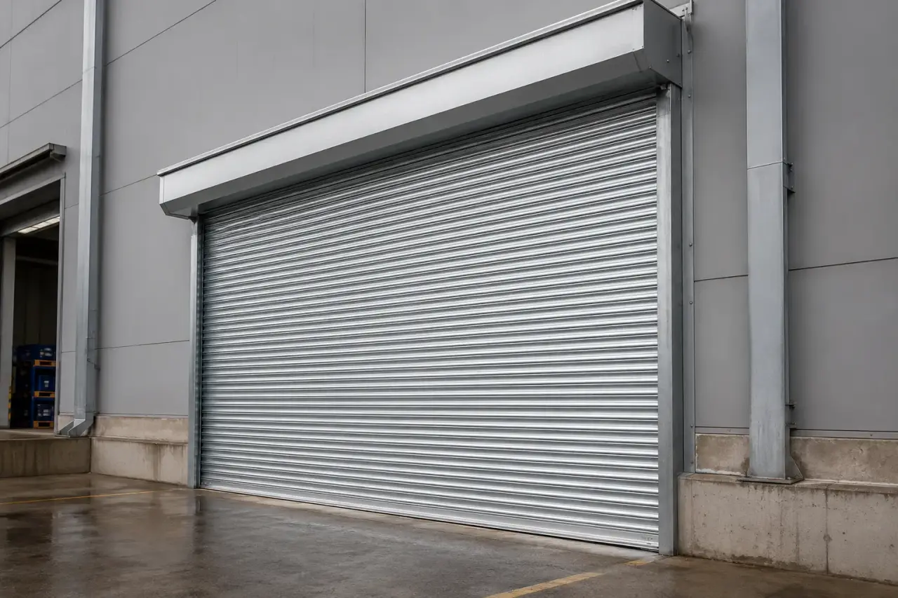 Completed Roll Shutters installation by The Grate Guys